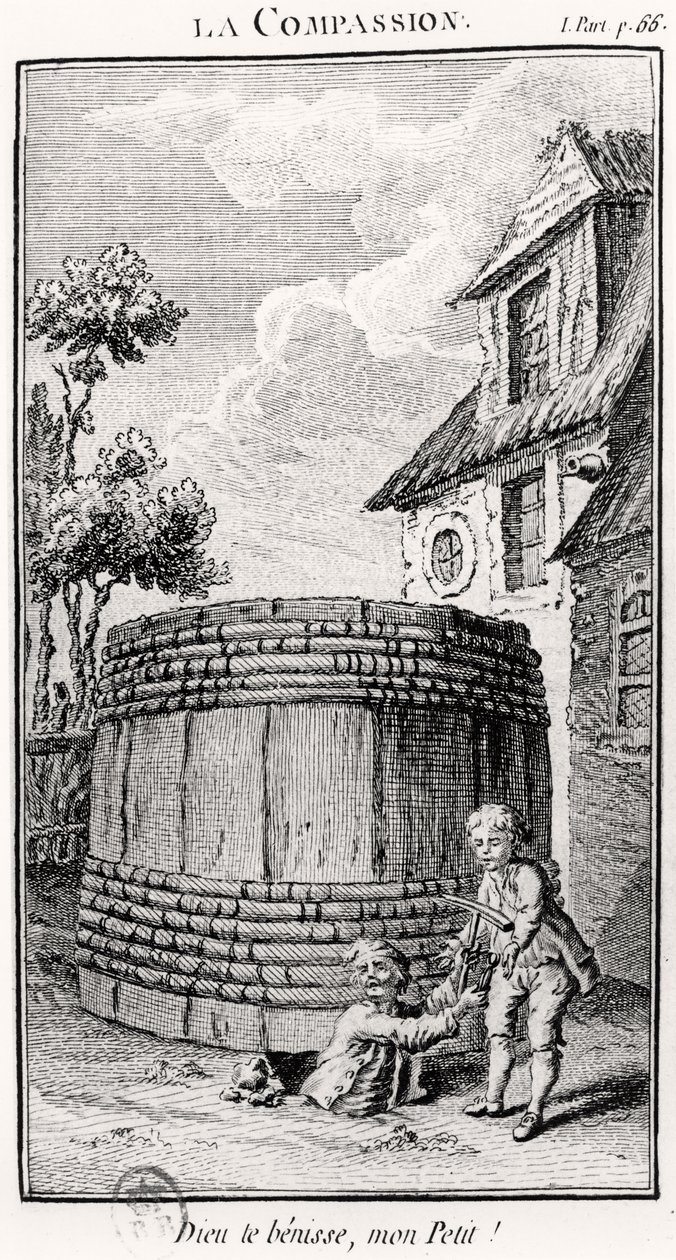 La Merhamet (gravür) by French School