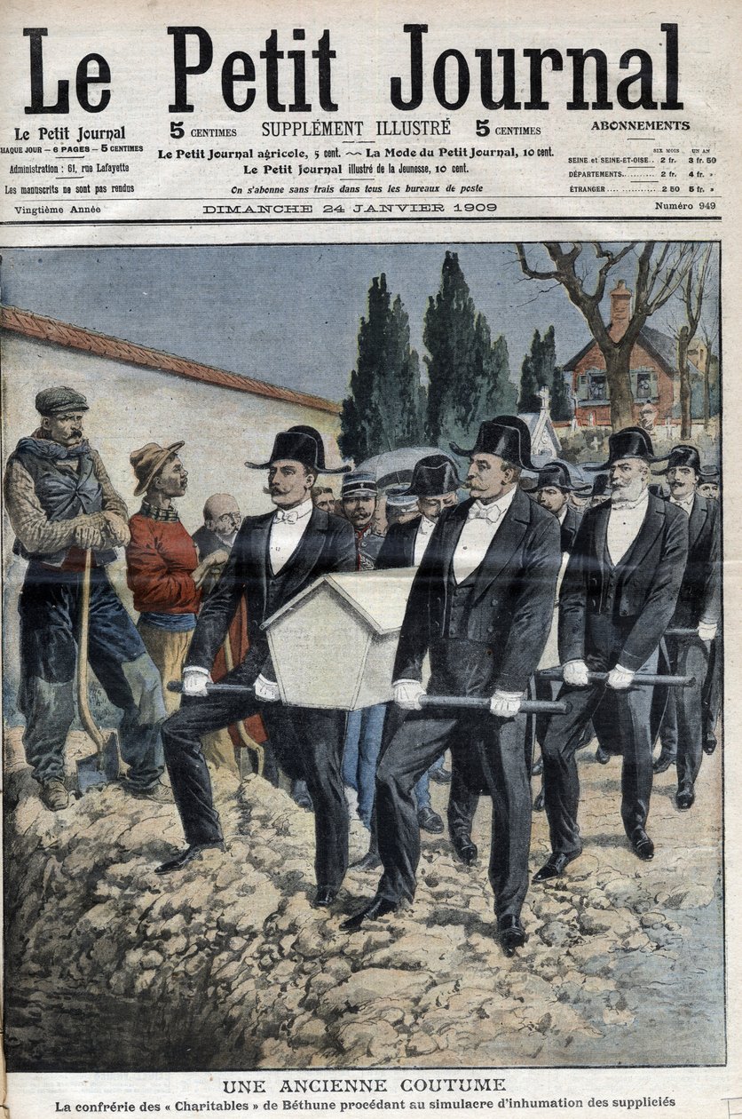 La Confrerie des Charitables de Saint Eloi (Saint-Eloi) de Bethune, 11 Ocak
