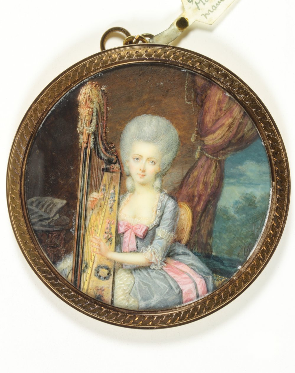 Markiz de Montesson (emaye) by French School