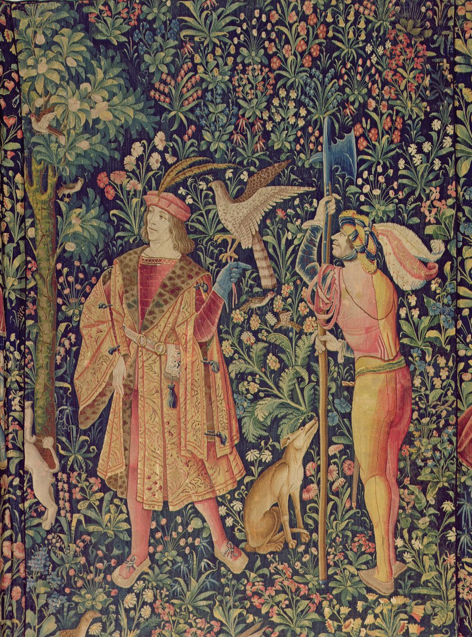 La Vie Seigneuriale - Avdan Ayrılmak, yaklaşık 1500 by French School