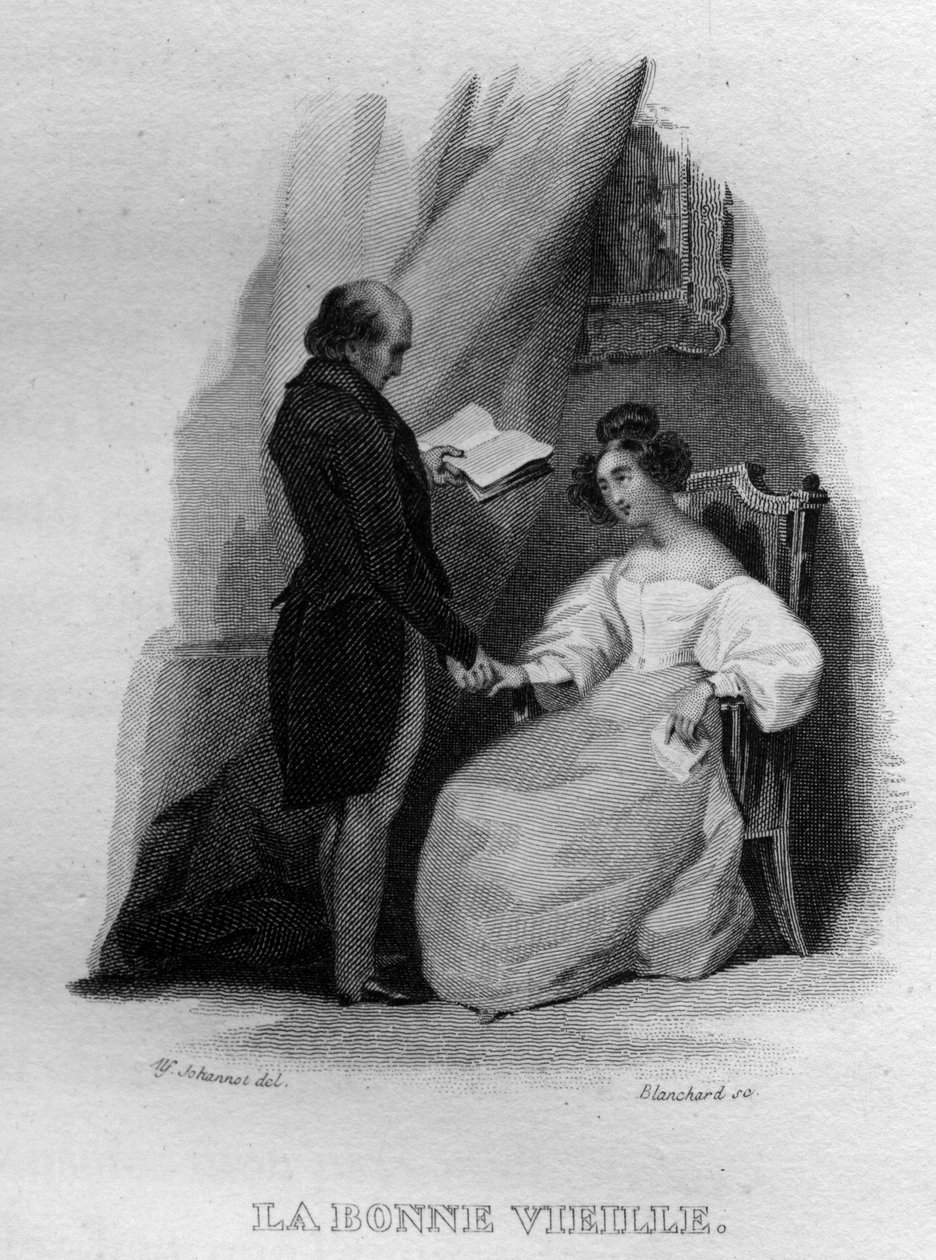 Fransız şair ve söz yazarı Pierre Jean de Beranger (1780-1857) tarafından "Oeuvres tamamlıyor" (1834) adlı eserinde Beranger