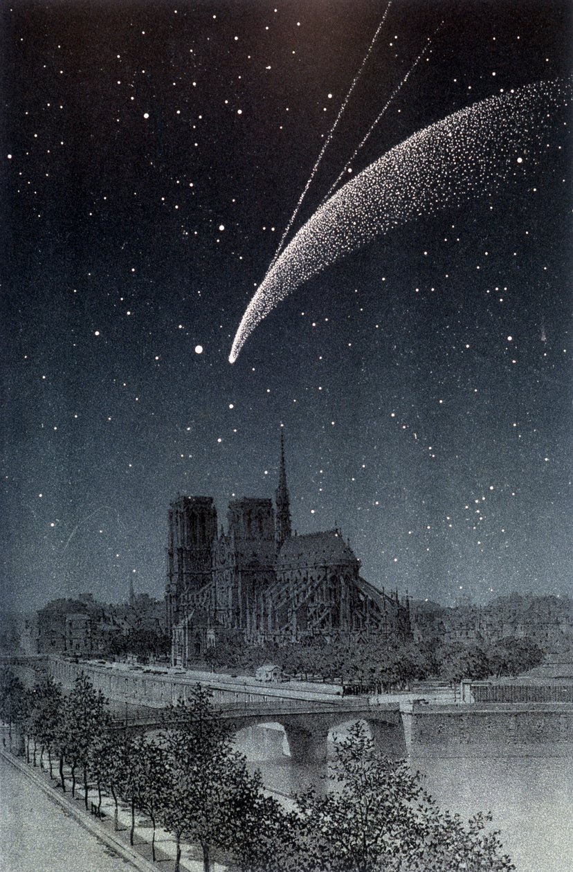 La Comet de Donati, Paris