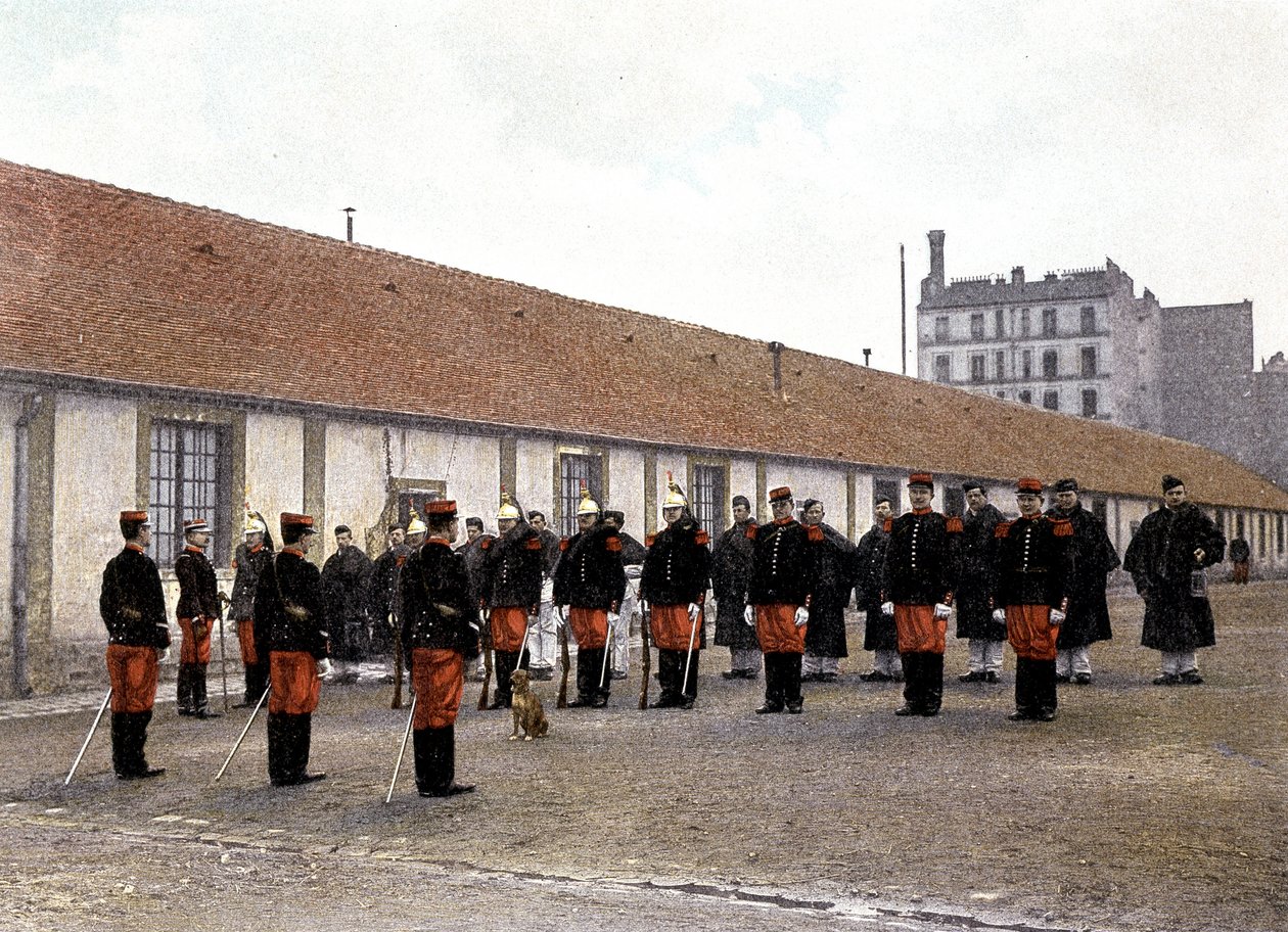 Geçit töreni - “Album militaire” de - süvari: ev hizmeti by French School