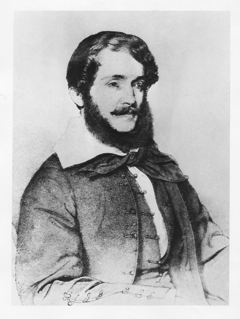 Lajos Kossuth (taş) by French School