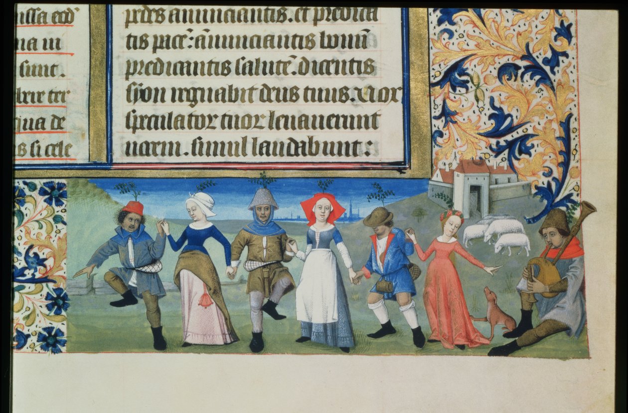 Lat 873 f.21 Çobanların Dansı, Charles of Angouleme