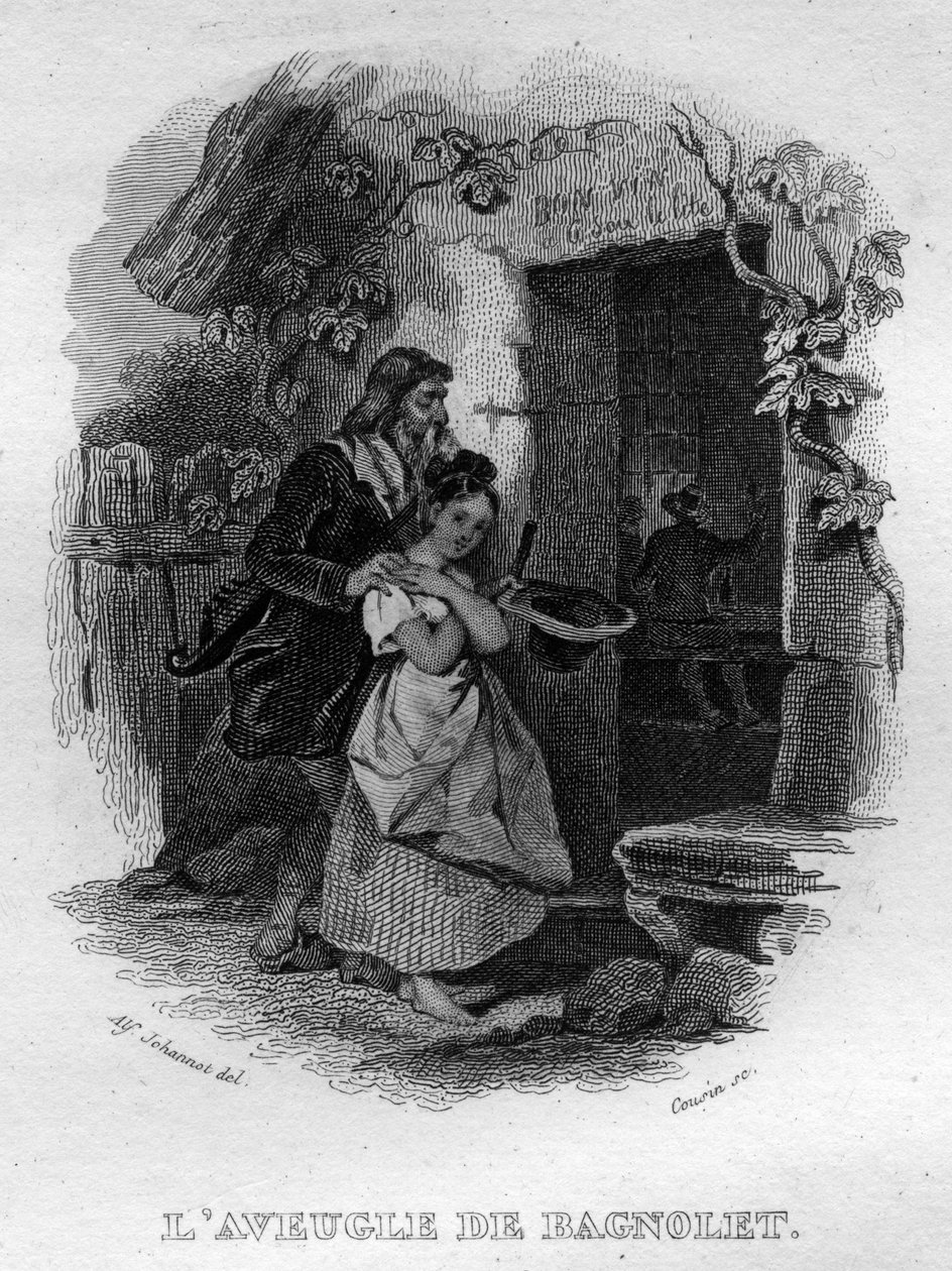Fransız şair ve söz yazarı Pierre Jean de Beranger (1780-1857) tarafından "Oeuvres tamamlıyor" (1834) adlı eserinde Bagnolet Chanson de Beranger