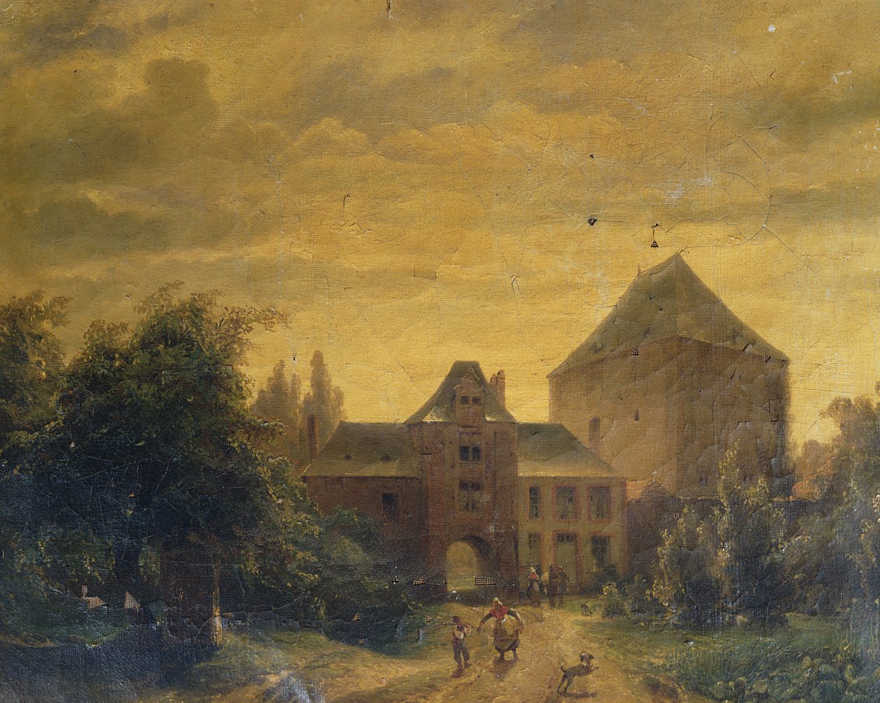 Chateau dilliers by French School