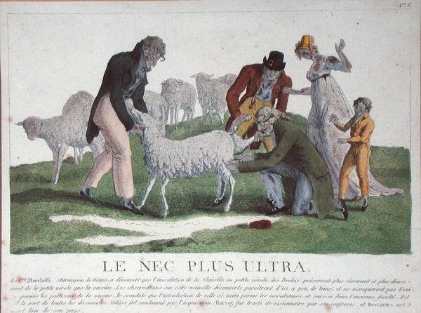 Le Nec Plus Ultra, c.1807 (renkli gravür) by French School