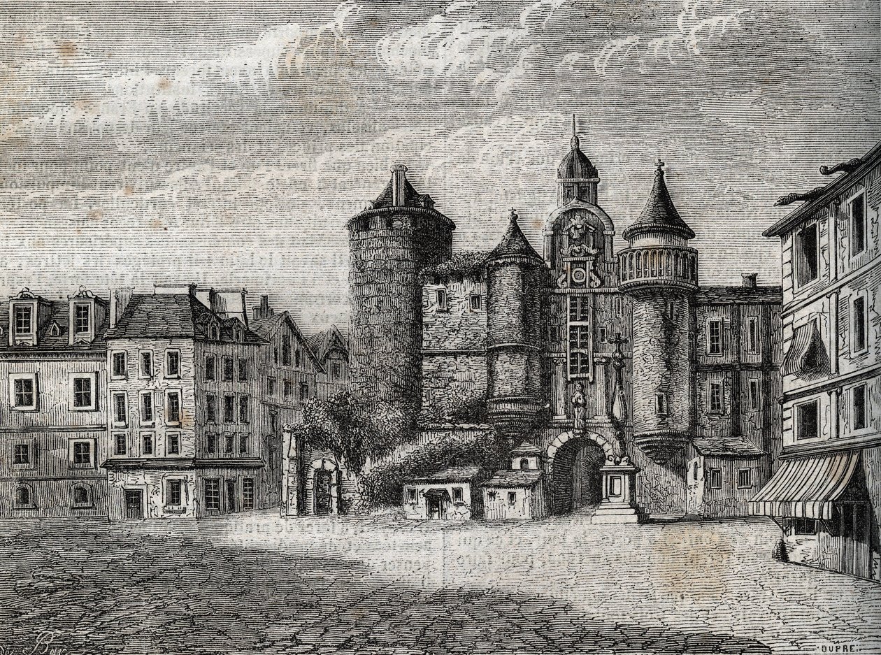 Le Vieux Paris - le Grand Chatelet - Jacques Antoine Dulaure tarafından “Paris