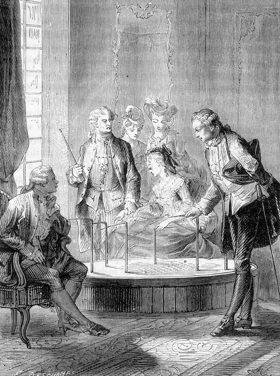 Le kova de Mesmer (Frederic Antoine Mesmer - Franz Anton Mesmer) - Figuier