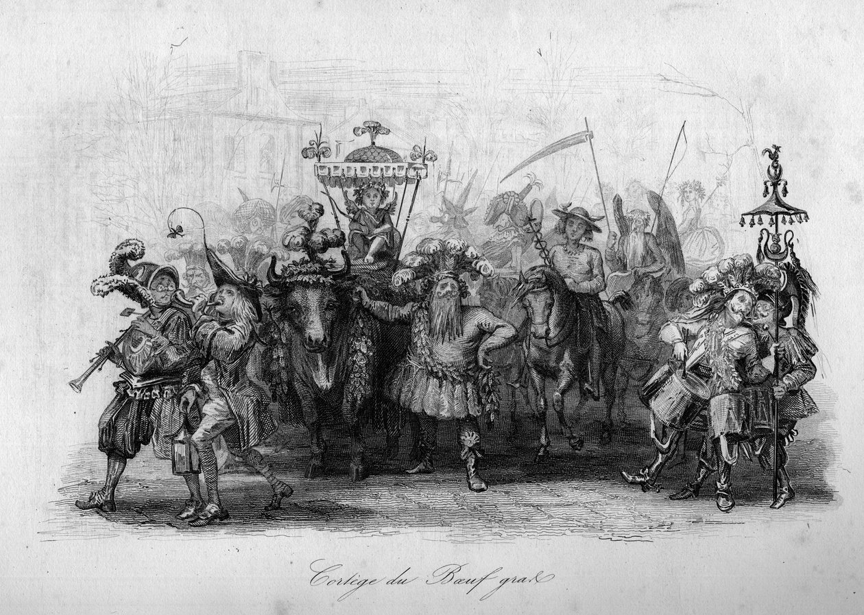 Le cortege du boeuf gras (Marc-Antoine Madeleine Desaugiers