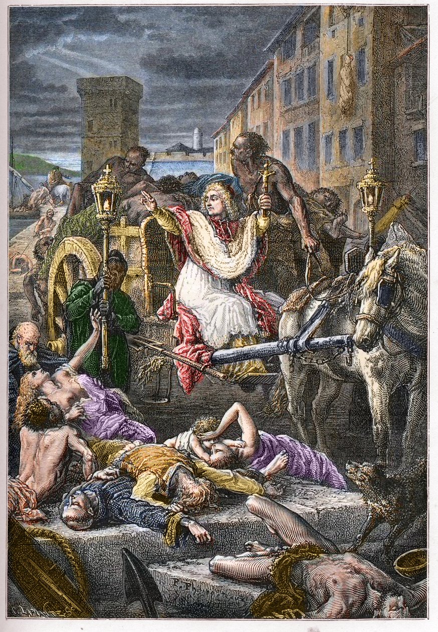 Marsilya Piskoposu Henri Francois Xavier de Belsunce Castelmoron