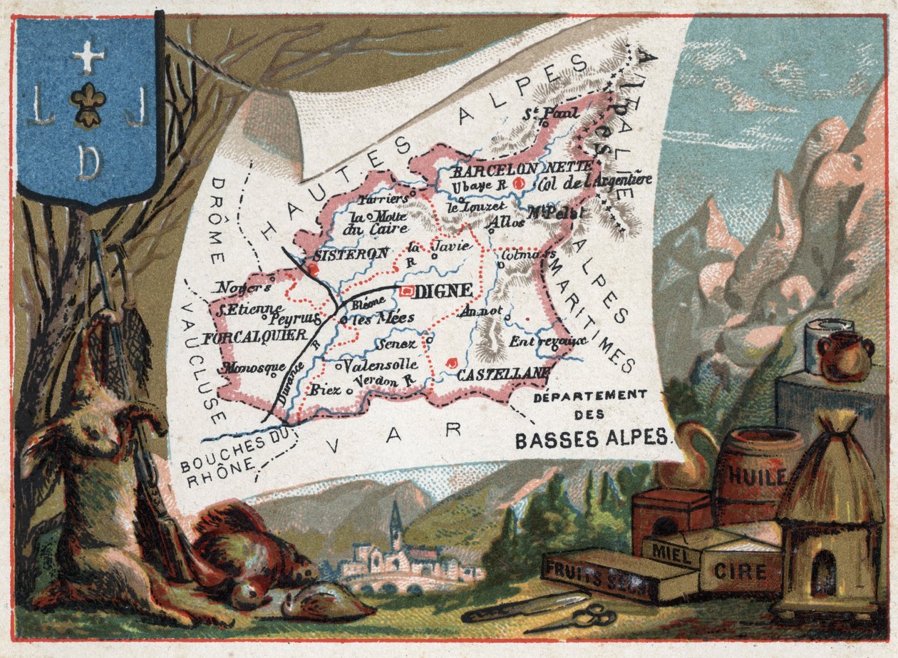 Les Basse Alpes (Basse-Alpes), Alpes-de-Haute-Provence