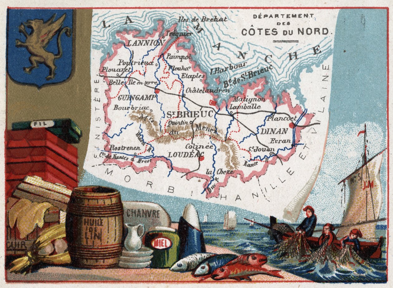 Les Cotes du Nord (şimdi Cotes d