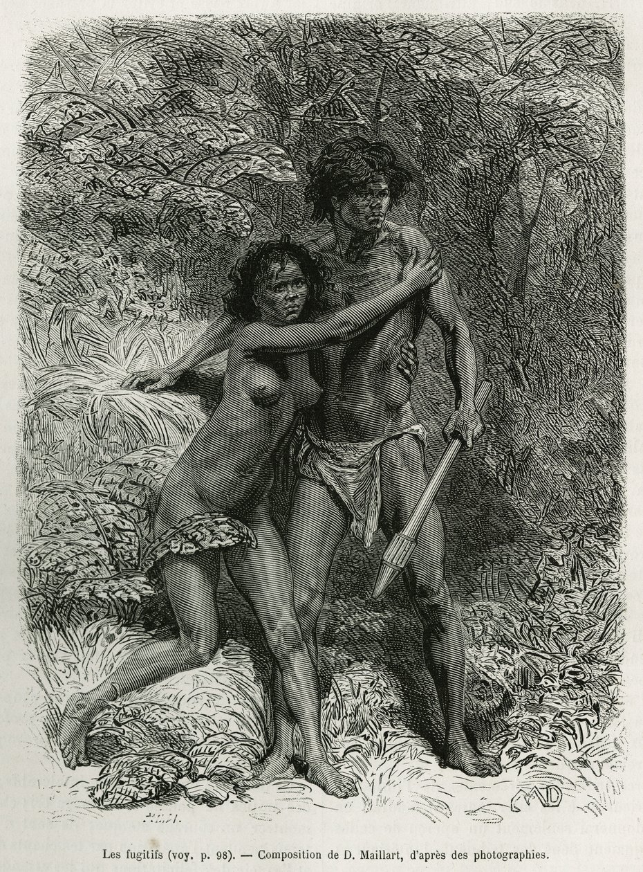 Les fugitives aborigenes, D.Maillart