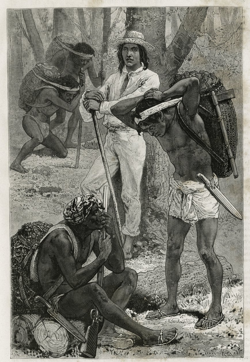 Les porters (caucheros), Darien