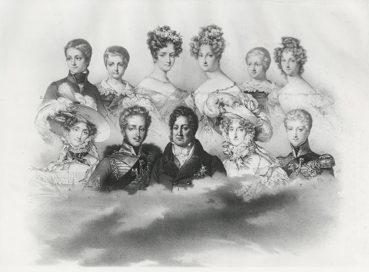 Louis-Philippe I ve ailesi 1830