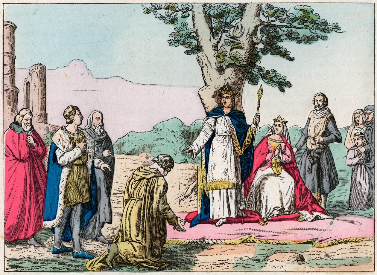 Louis IX, dit “Saint-Louis” (1214-1270), Bois de Vincennes