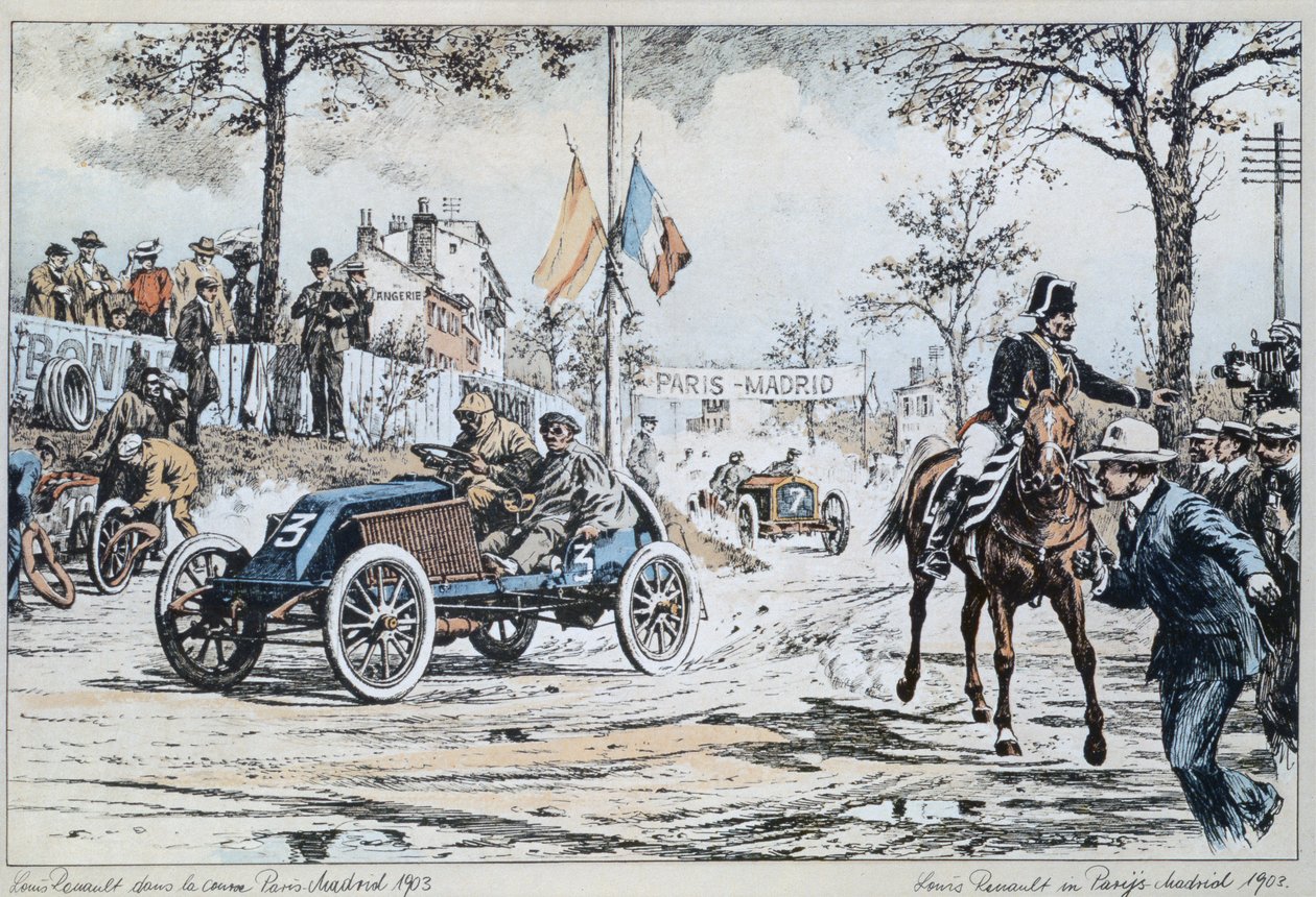 Louis Renault, 1903 dolaylarında Paris