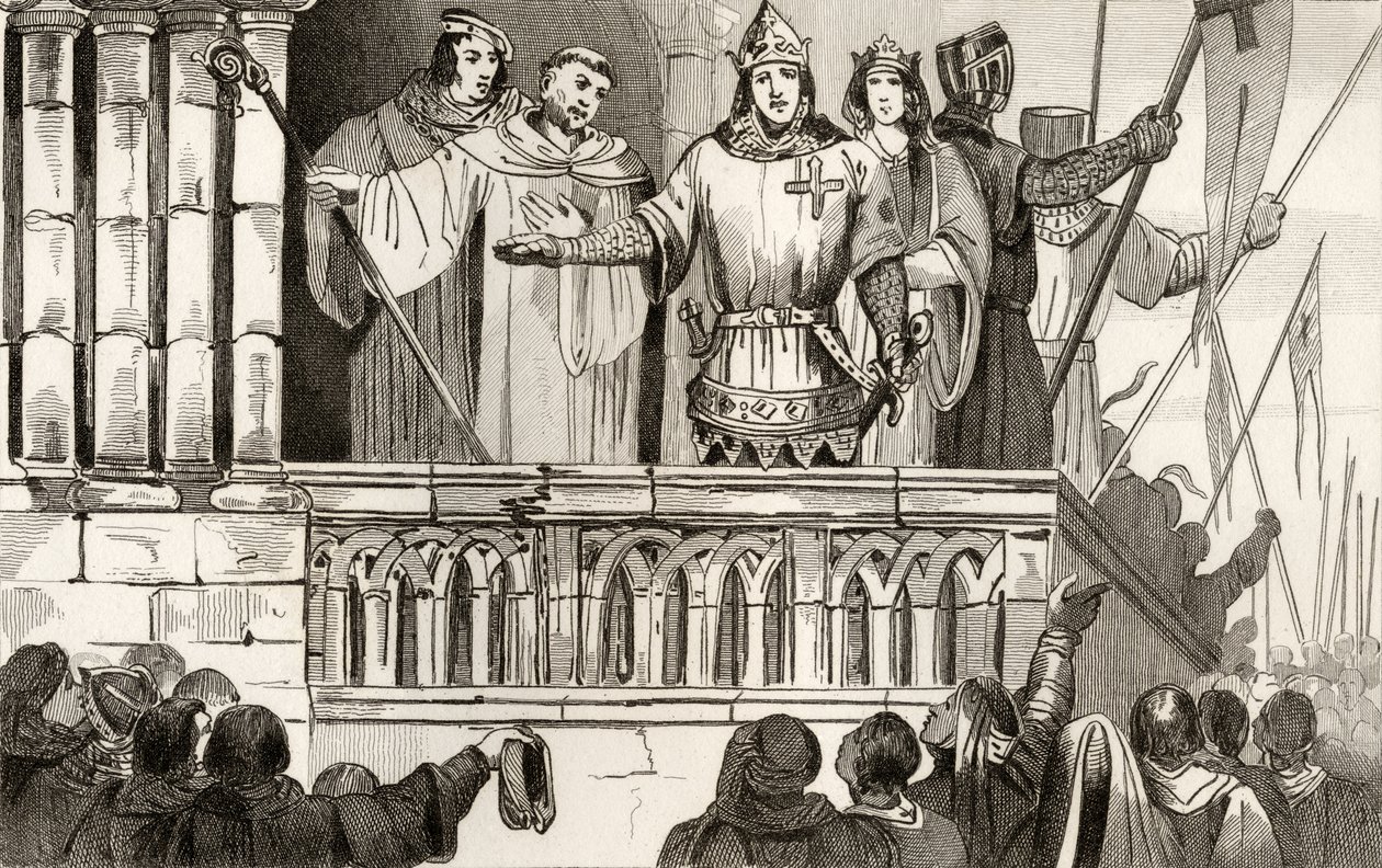 Louis VII (1120-80) Genç, 1144