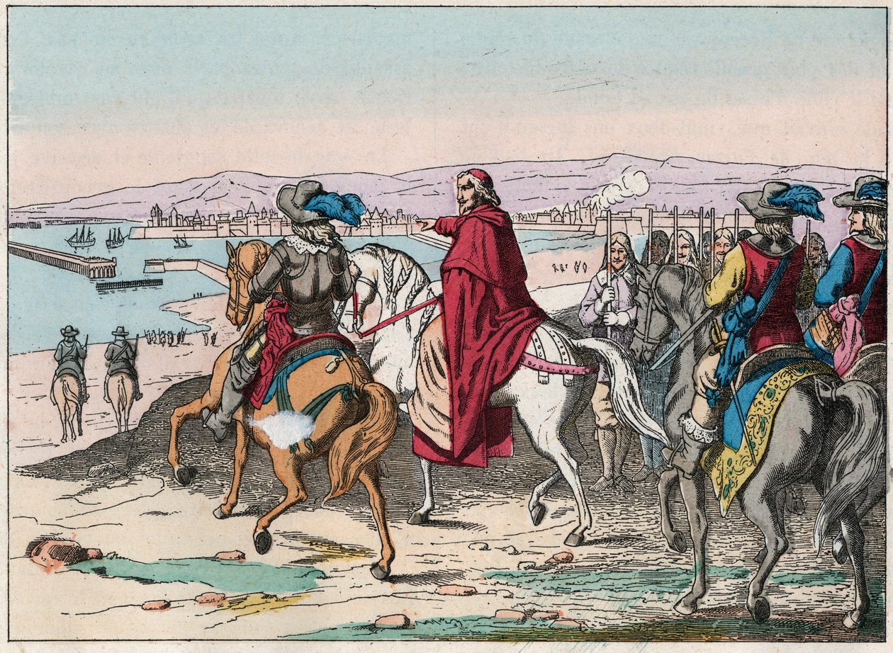 Louis XIII (1601-1643) ve Kardinal Richelieu, La Rochelle
