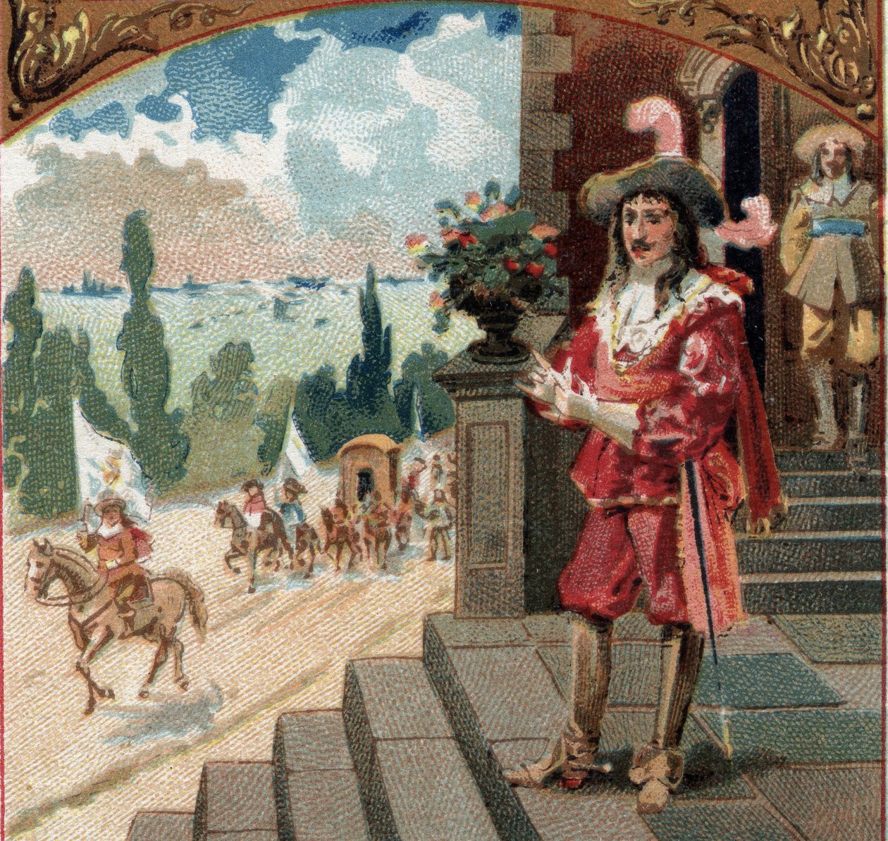 Louis XIII (1601-1643) 5 Haziran gecesini geçirdi. by French School