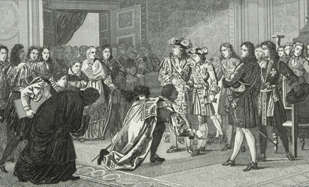 Louis XIV (1638-1715) Güneş Kralı, torunu V. Philippe