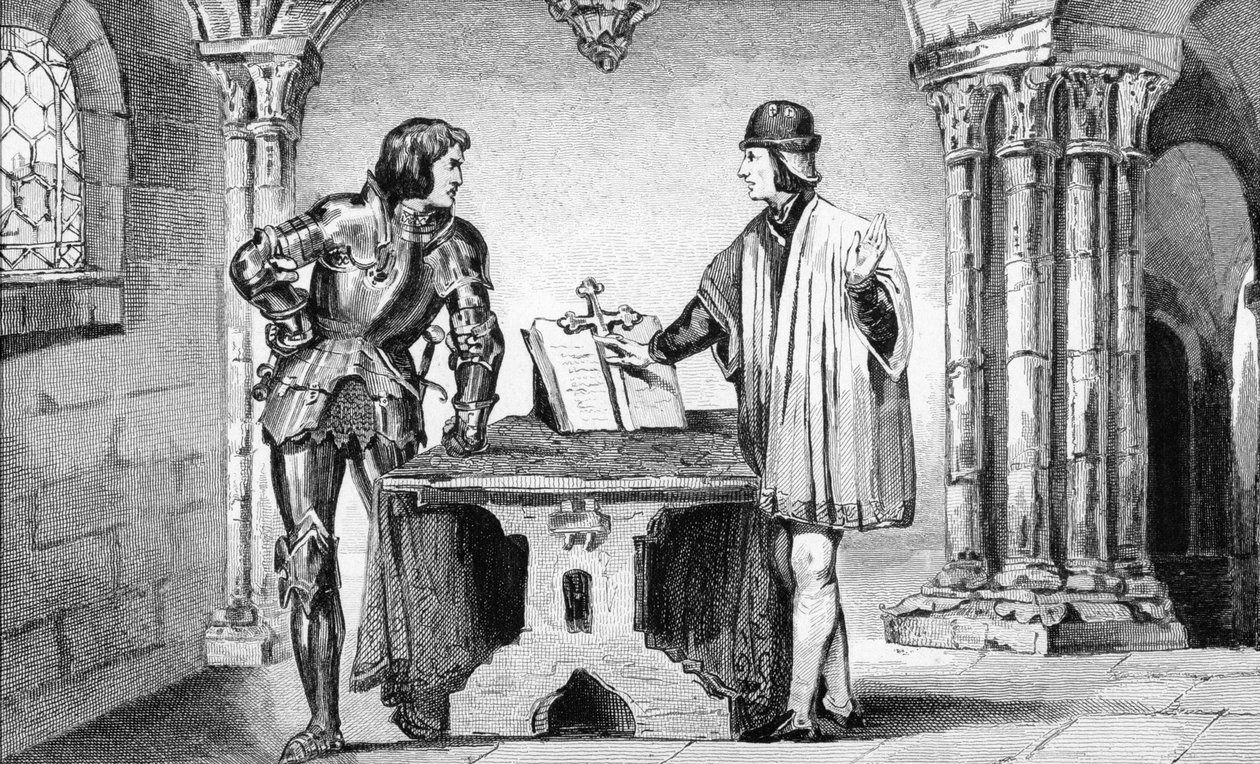 Louis XI (1423-83) Colart tarafından yayınlanan 