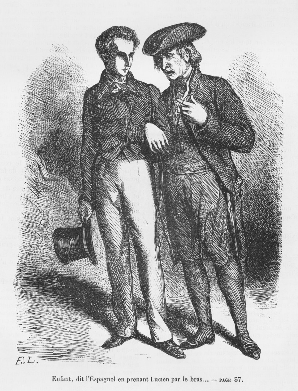 Lucien de Rubempre ve Carlos Herrera, Honore de Balzac