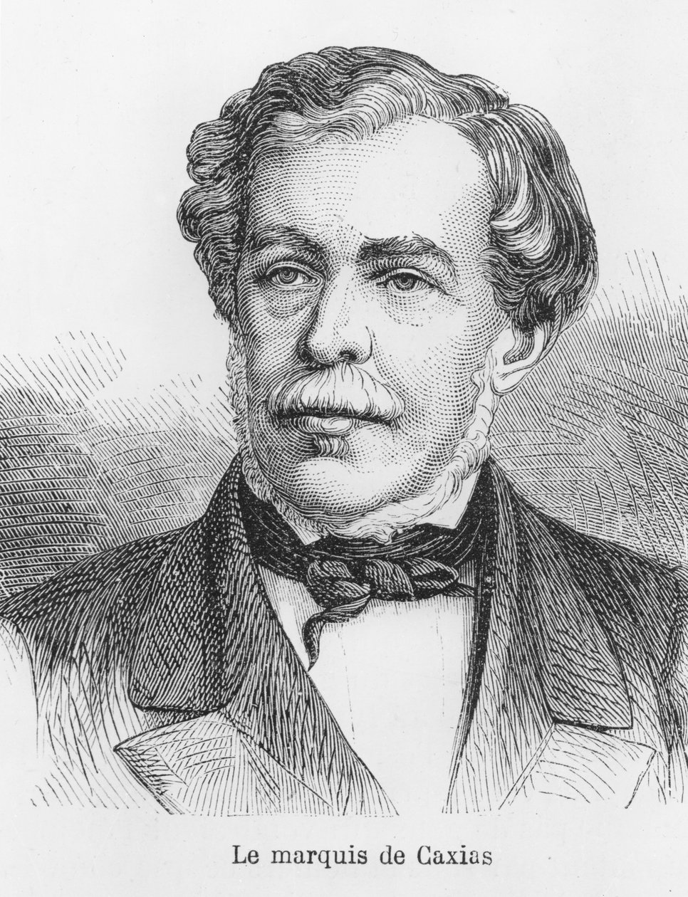 Luís Alves de Lima e Silva, Caxias Dükü (gravür) by French School