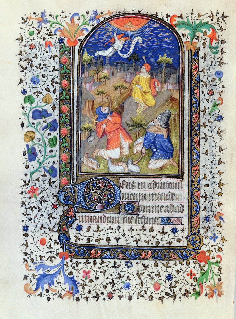 MS 1278 fol.106v Heures a lusage de Troyes