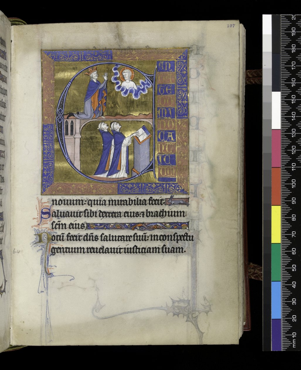 MS 300 f.107r, David Tanrı