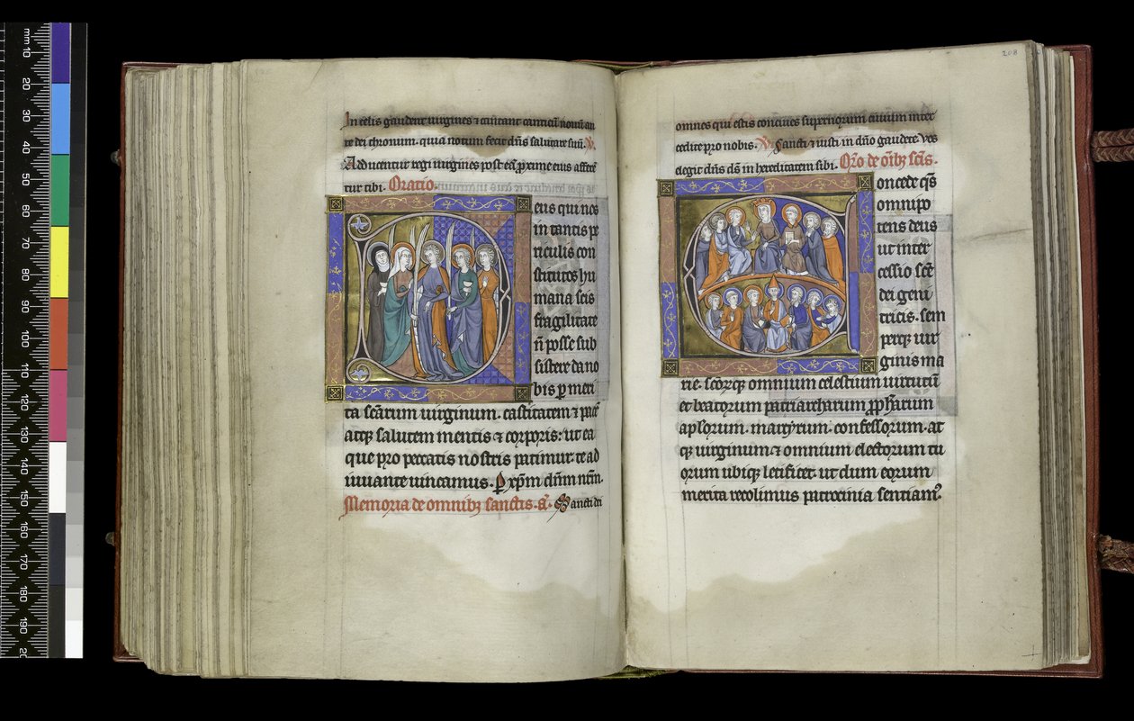 MS 300 f.207v-208r, Bakirelere Suffrage ve All Saints