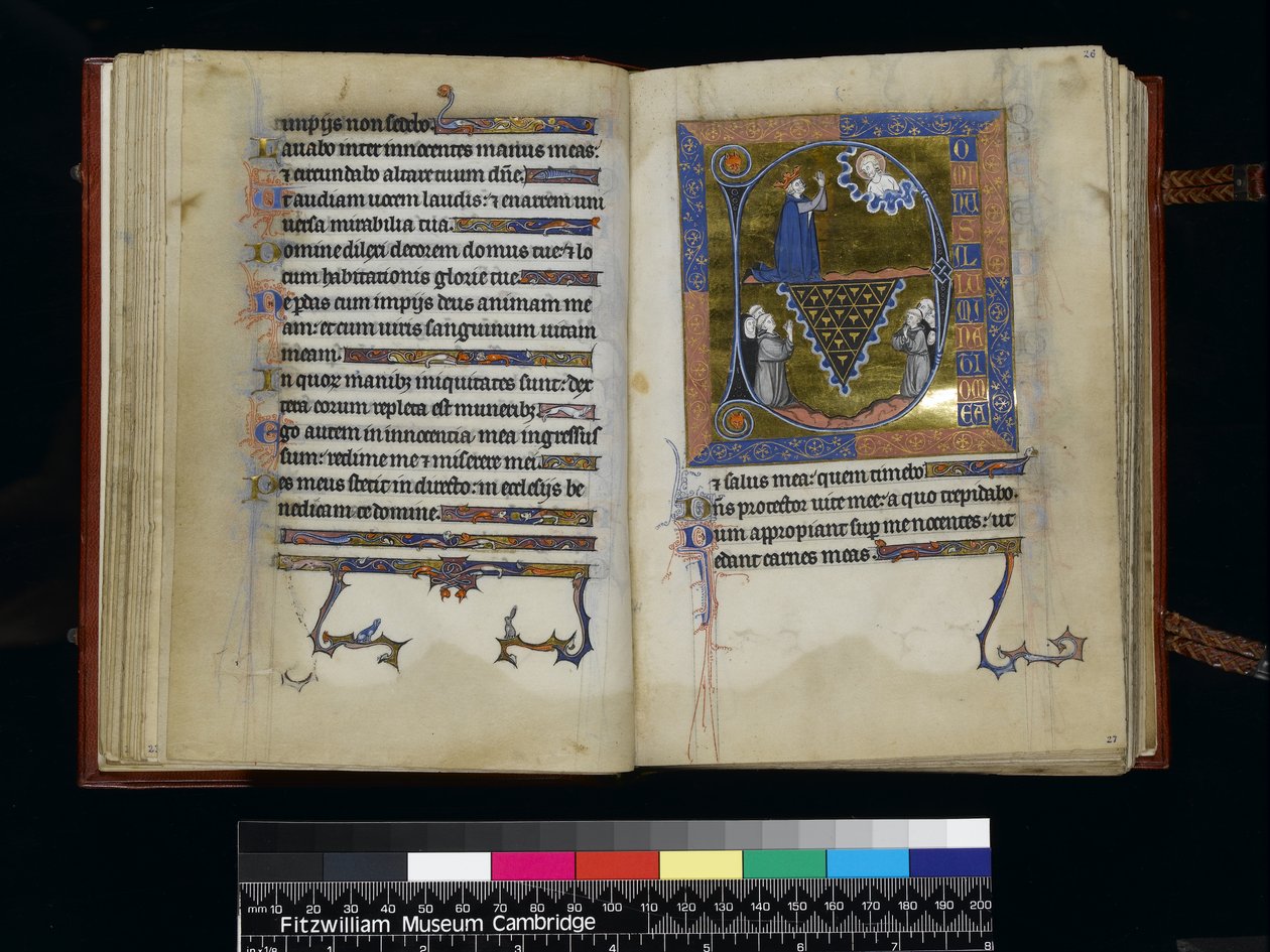 MS 300 f25v-26r, David Tanrı