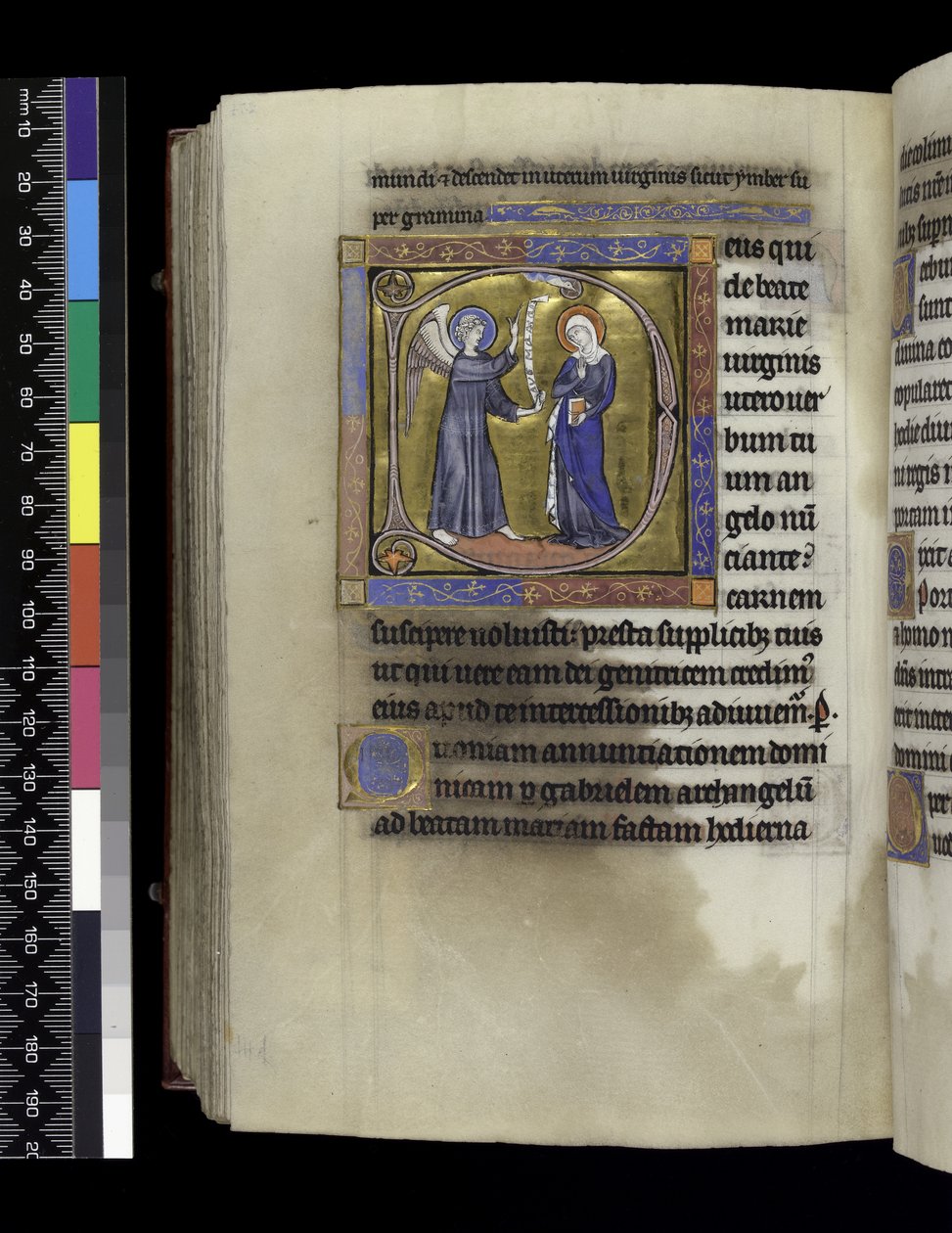 MS 300 f.274v, Müjde için Derler, vaazlar ve dersler, Mezmurdan ve Isabella of France