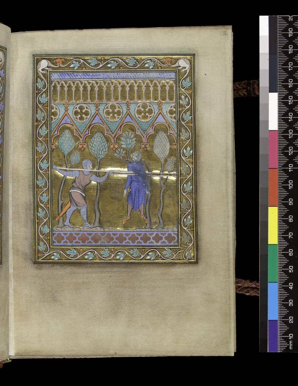 MS 300 f.IIr, Psalter and Hours of France of France, Paris, c.1265-70 by French School