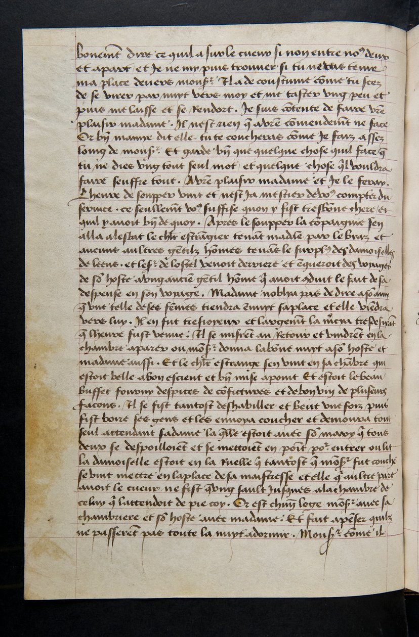MS Hunter 252 088v Yüz Haber Haberinden Sayfa, c.1461-62 by French School
