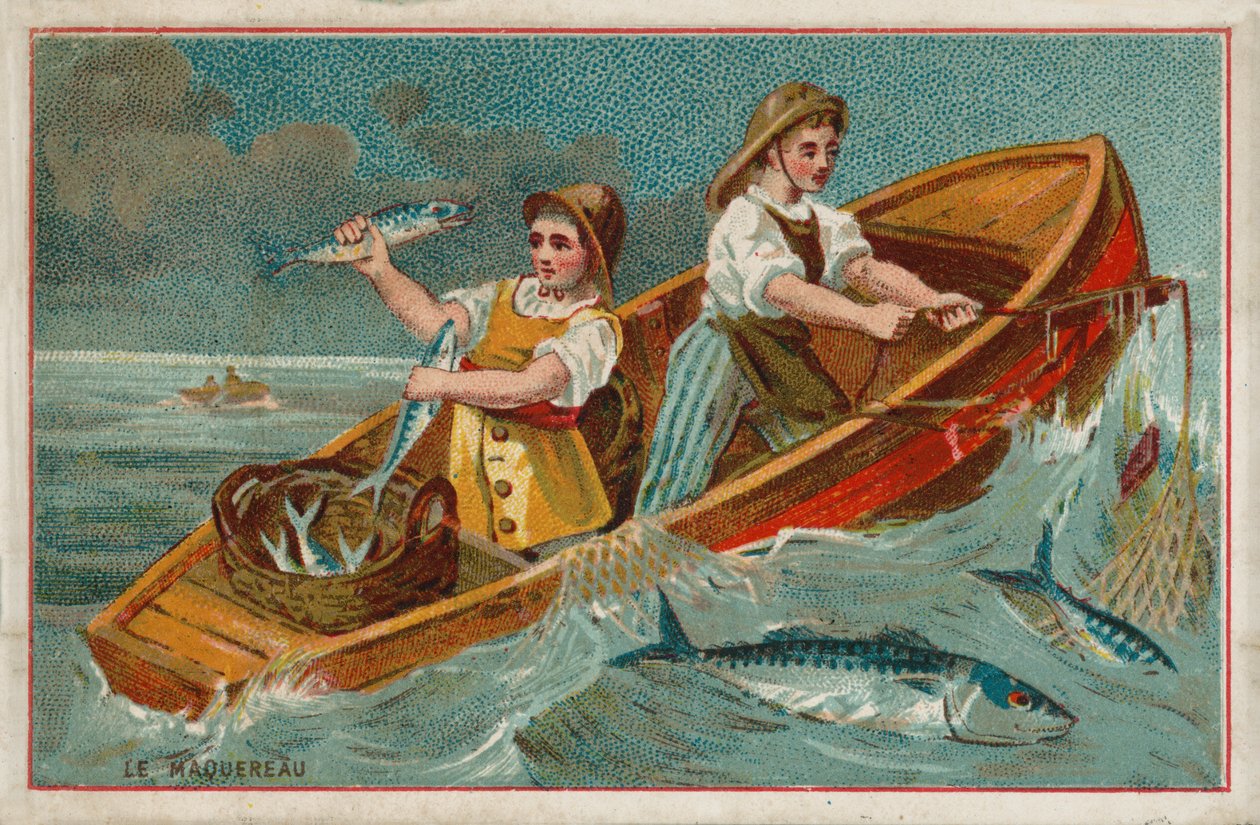 Uskumru (chromolitho) by French School