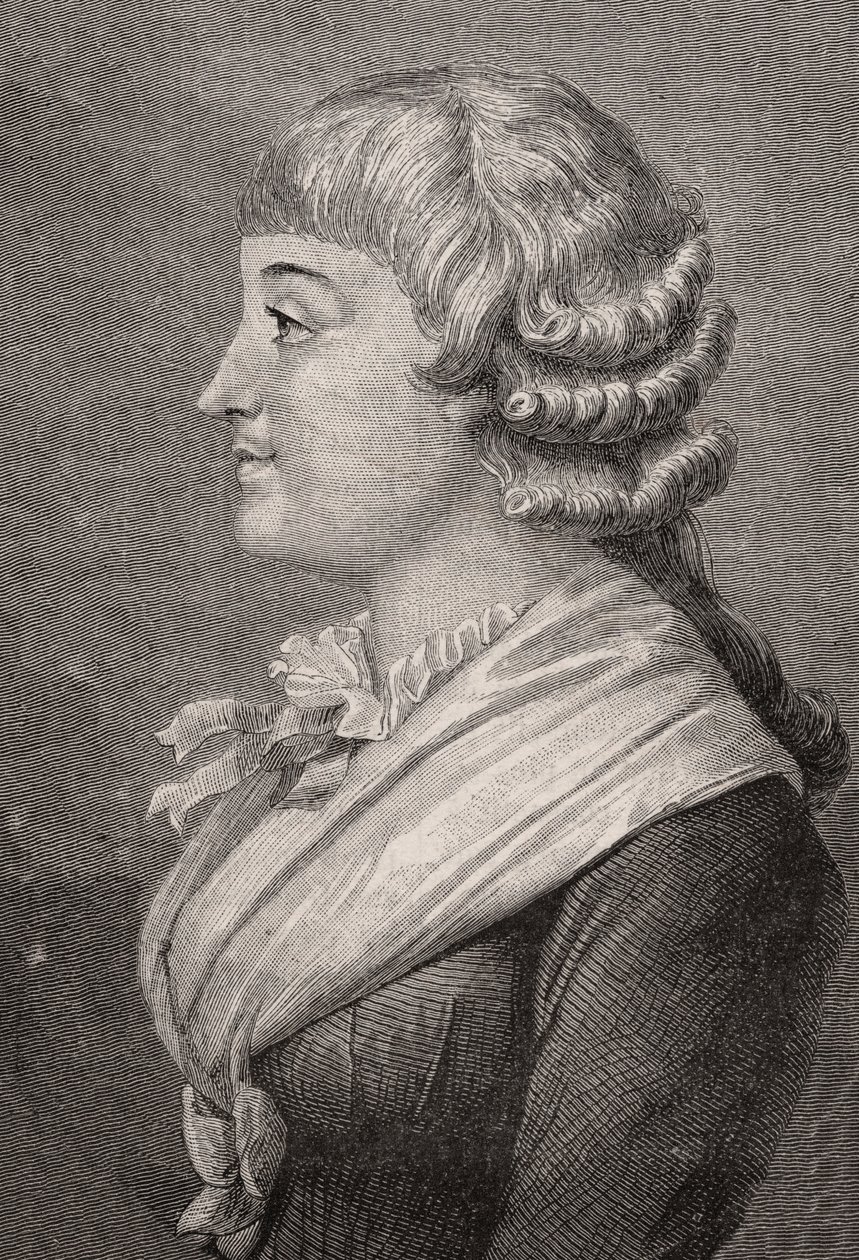 Madame Roland, Stephane Pannemaker (1847-1930) tarafından Rambert