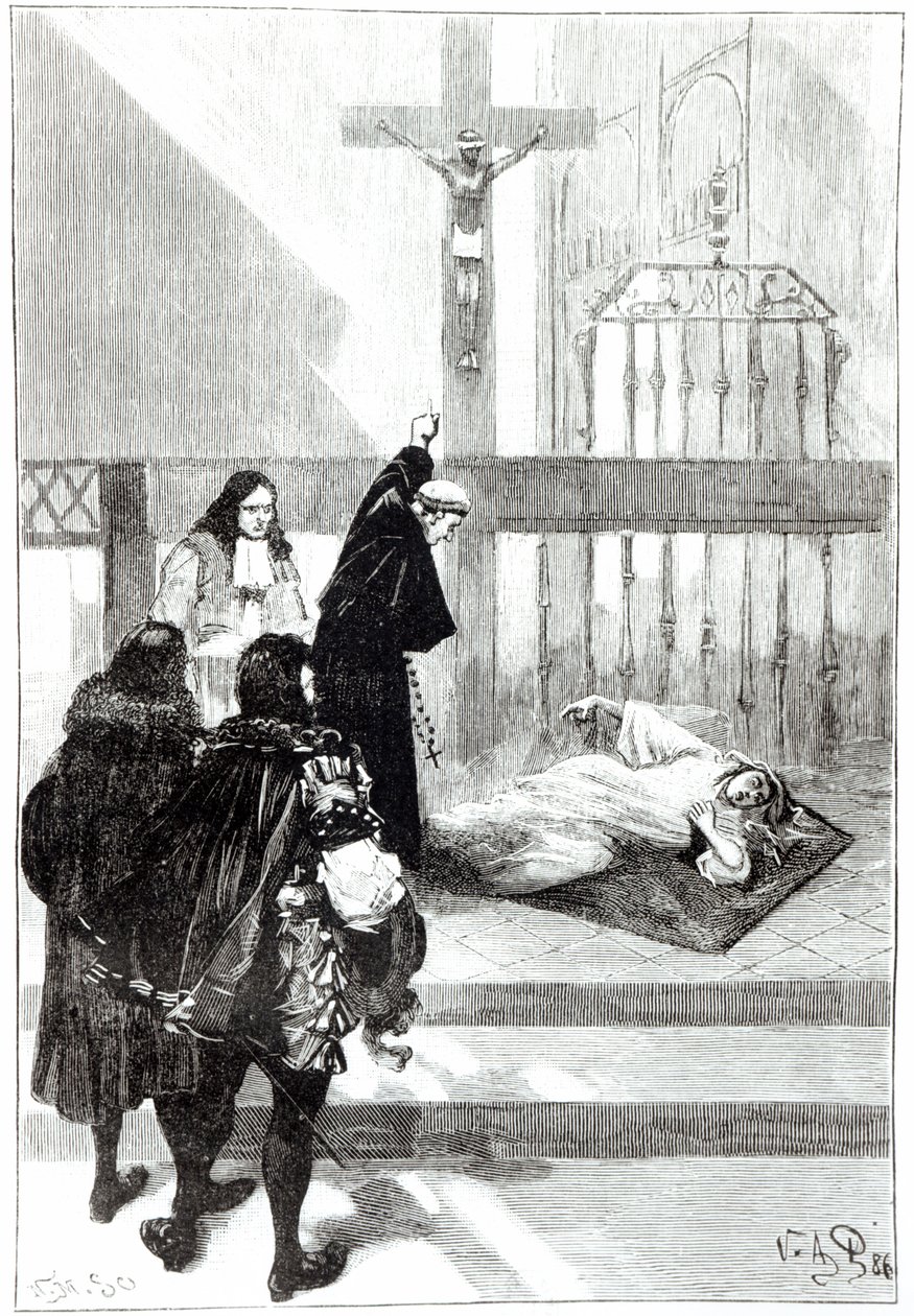 Madame de Sazilles, Louis Figuier tarafından Les Mysteres de la Science