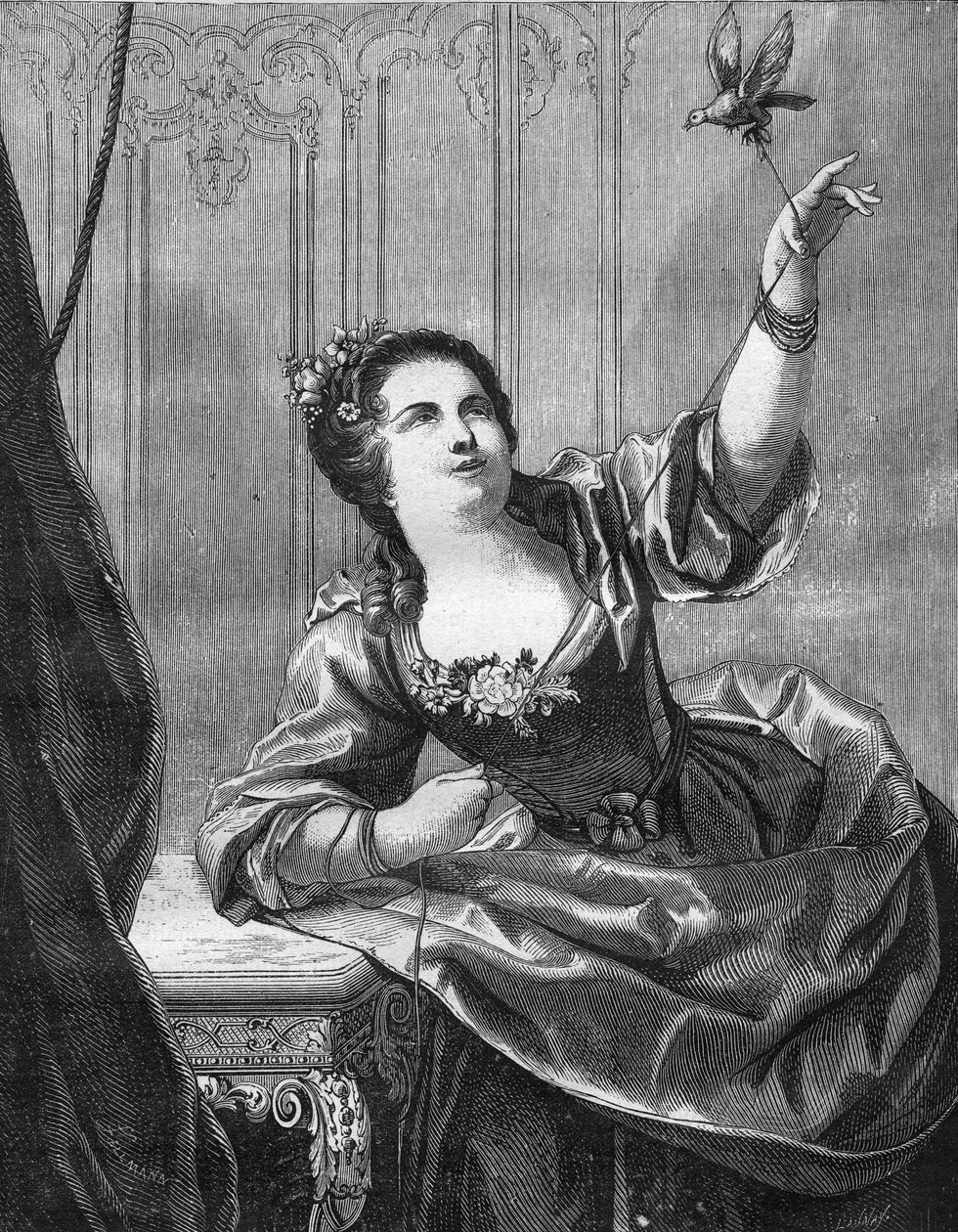Madame du Favart, Justine du Ronceray (1727-1772) Fransız komedyen ve şarkıcı, Saksonyalı Maurice