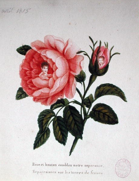 Marie-Louise (1791-1847) ve oğlu Roma Kralı (1811-32) by French School