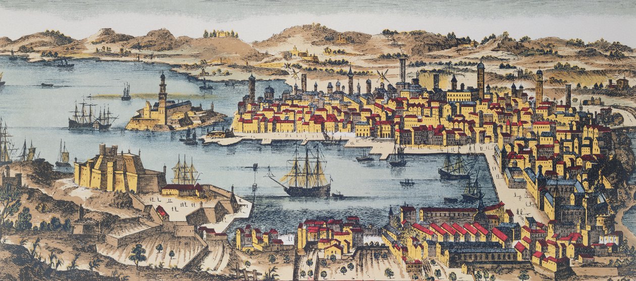 17. Yüzyılın Sonunda Marsilya by French School