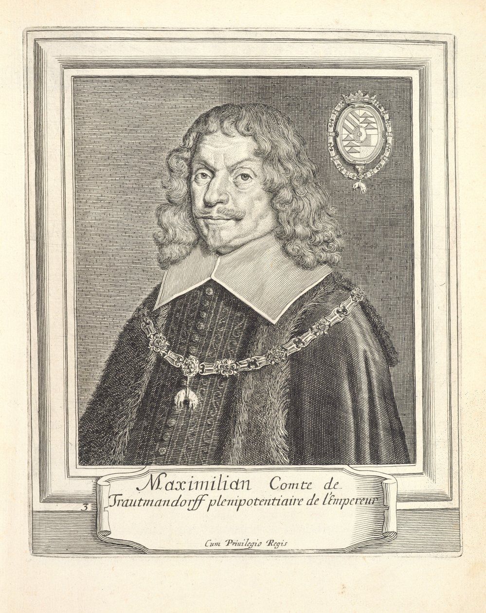 Maximilian von Trauttmansdorff by French School