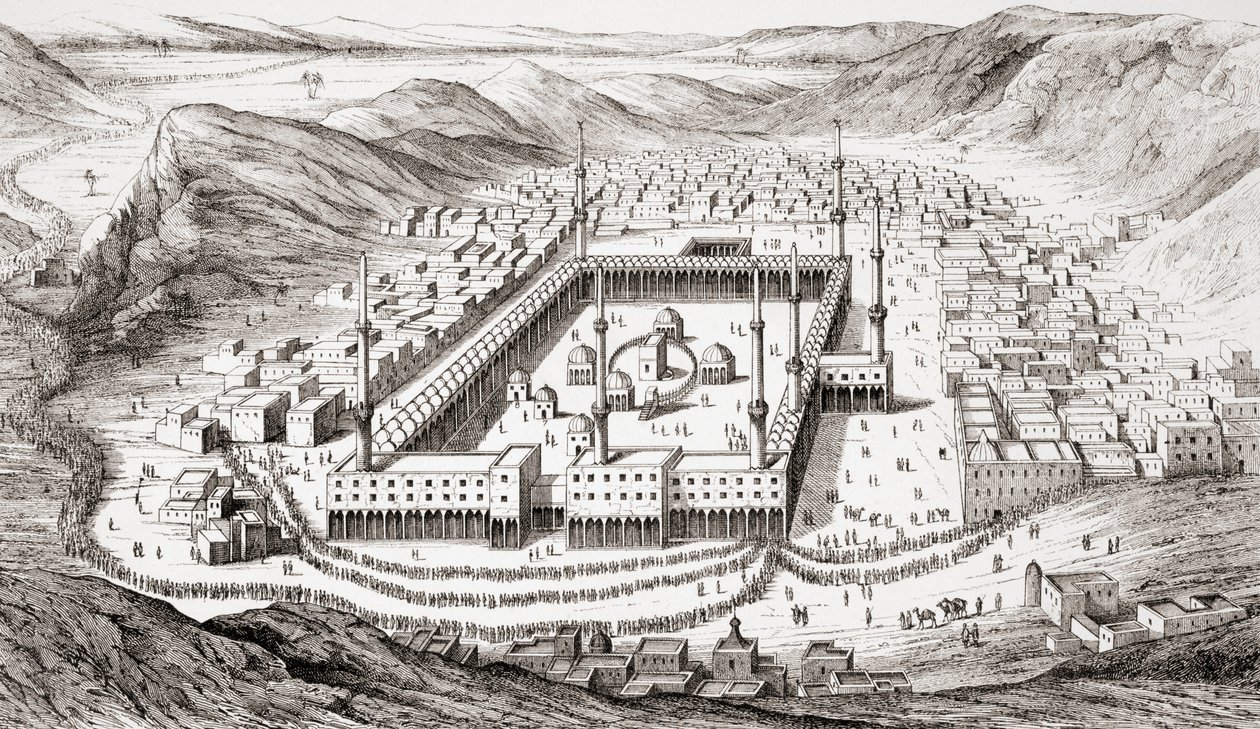 Mekke, Suudi Arabistan, Antik ve Modern Evrensel Tarihten, Strasbourg