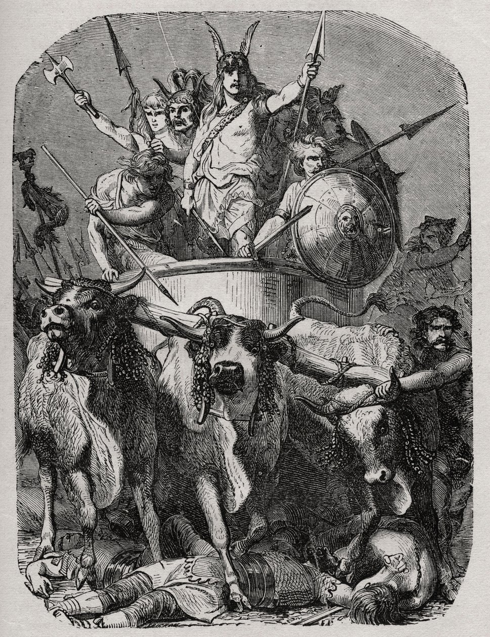 Merovee veya Merovech, Frank kralı (v448-v458), ilk Merovenj kralı - by French School