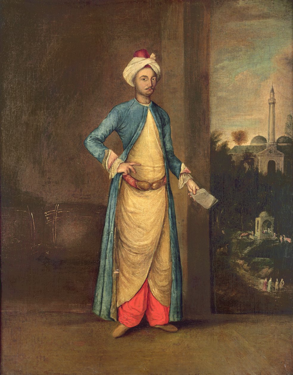 Bir İçişleri Orta Doğu Mahkemesi Yetkilisi by French School