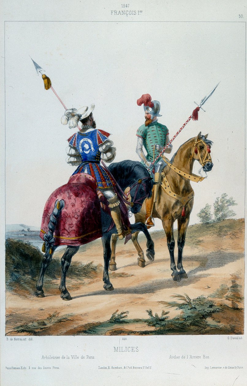 Askeri üniformalar: Francois I