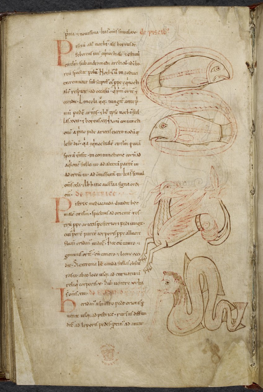 Bilgisayar ve astronomi üzerine çeşitli çalışmalar, Royal MS 13 A XI by French School