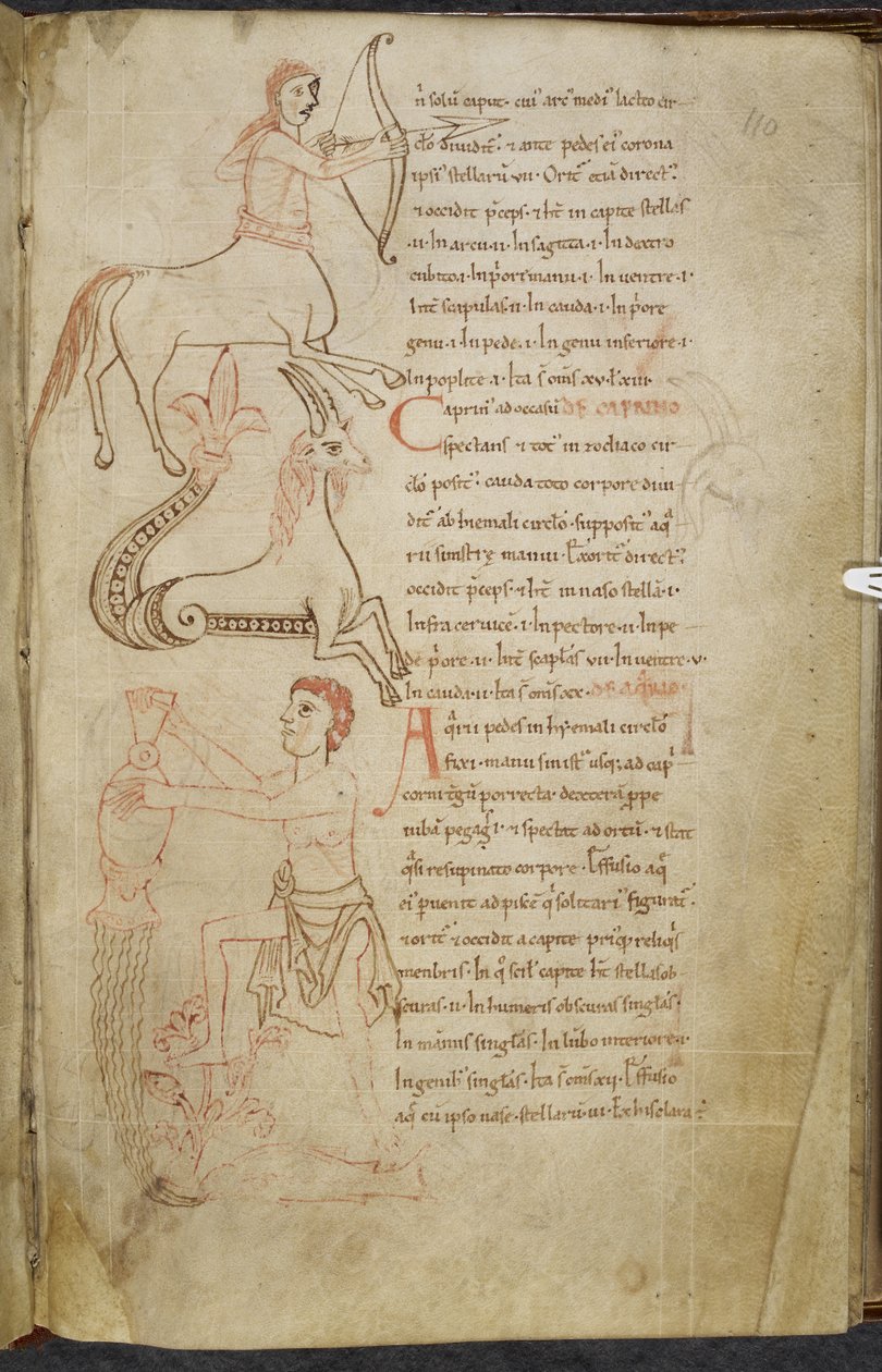 Bilgisayar ve astronomi üzerine çeşitli çalışmalar, Royal MS 13 A XI by French School